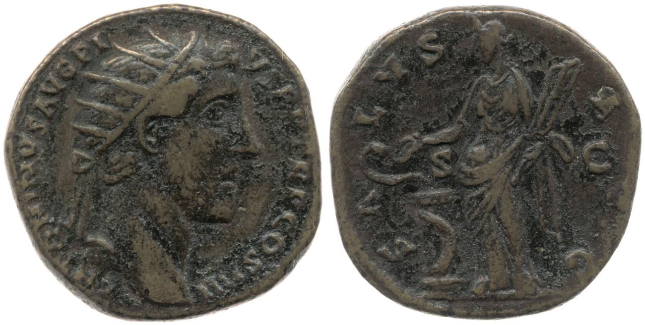аверс RIC III Antoninus Pius 809
