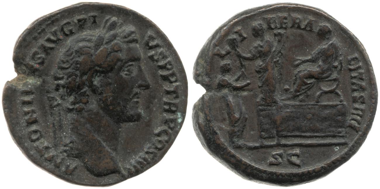 аверс RIC III Antoninus Pius 819