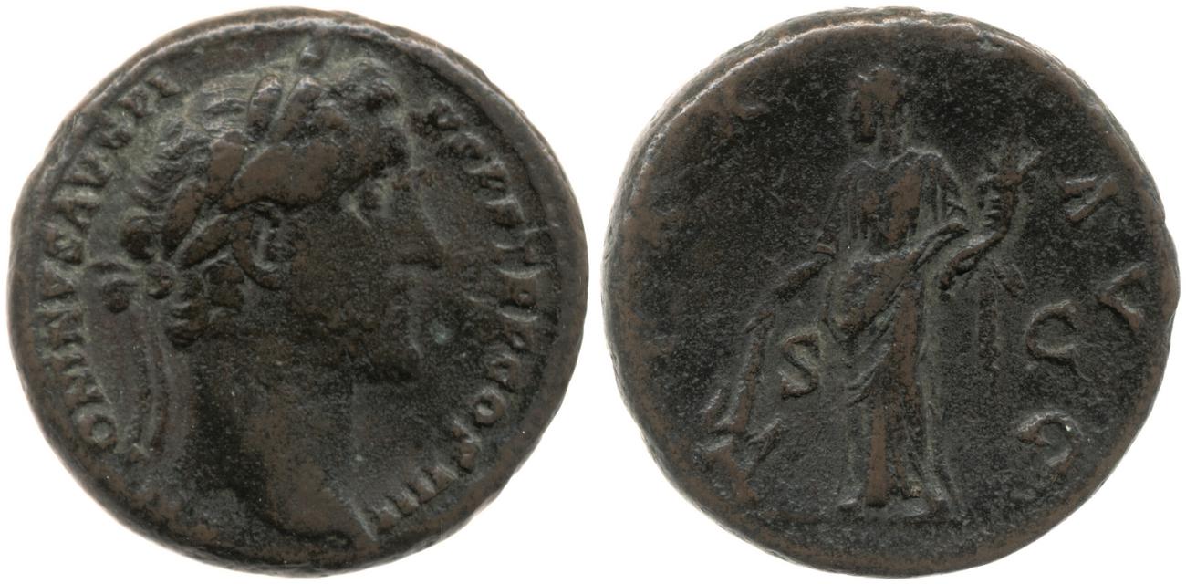 аверс RIC III Antoninus Pius 822