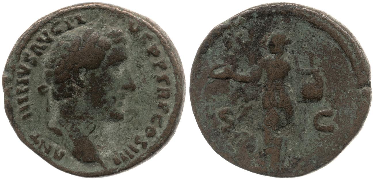 аверс RIC III Antoninus Pius 824A