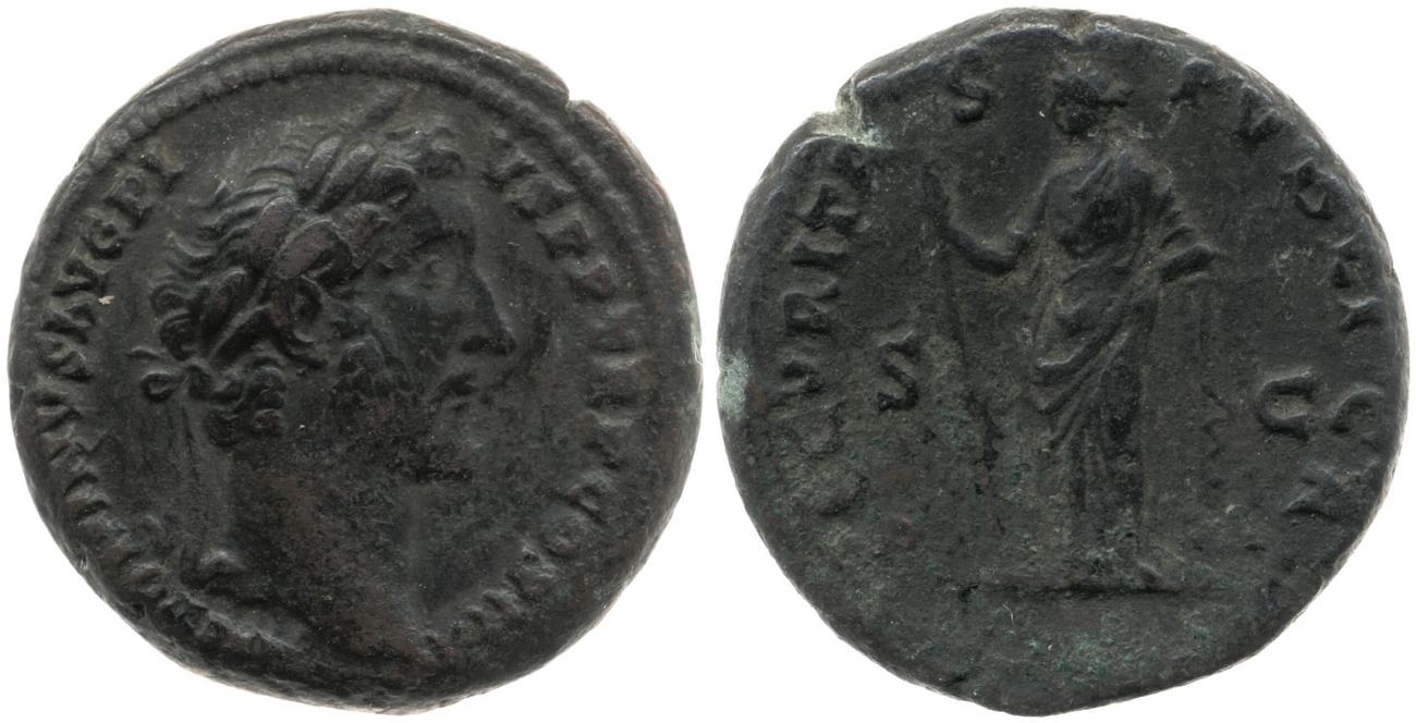 аверс RIC III Antoninus Pius 828