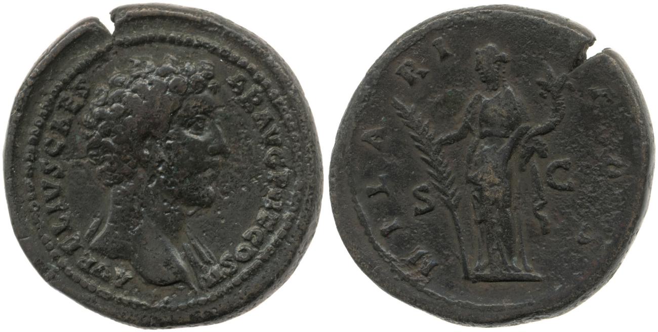 RIC III Antoninus Pius 1242A, аверс, Британский музей