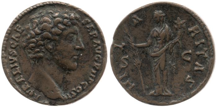 RIC III Antoninus Pius 1260, реверс, Британский музей