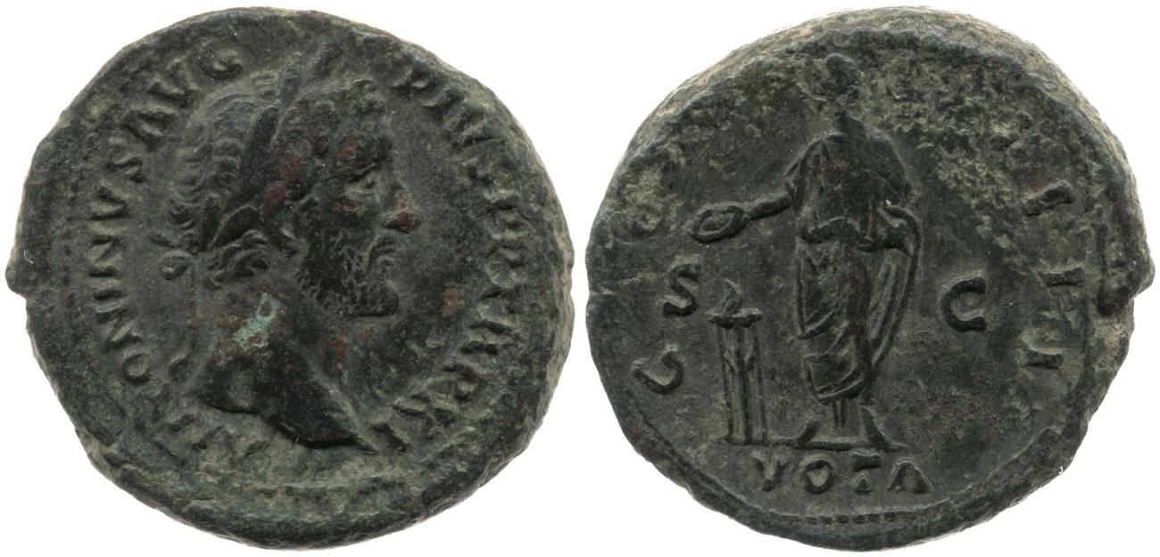 аверс RIC III Antoninus Pius 852A