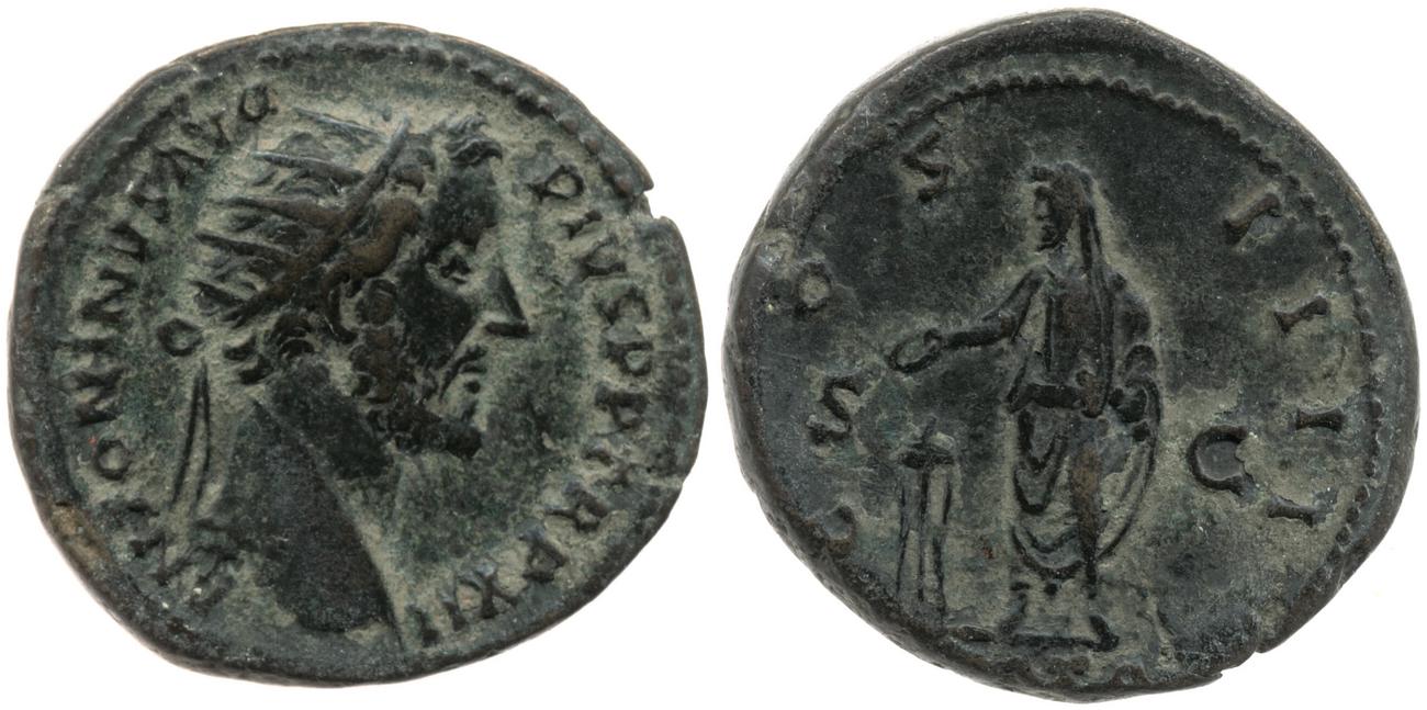 аверс RIC III Antoninus Pius 858A