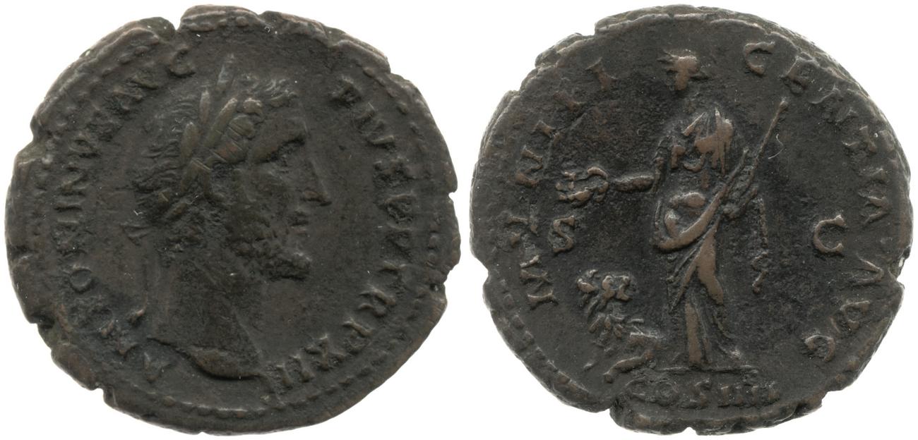 аверс RIC III Antoninus Pius 861