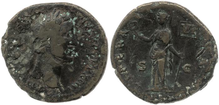 реверс RIC III Antoninus Pius 867
