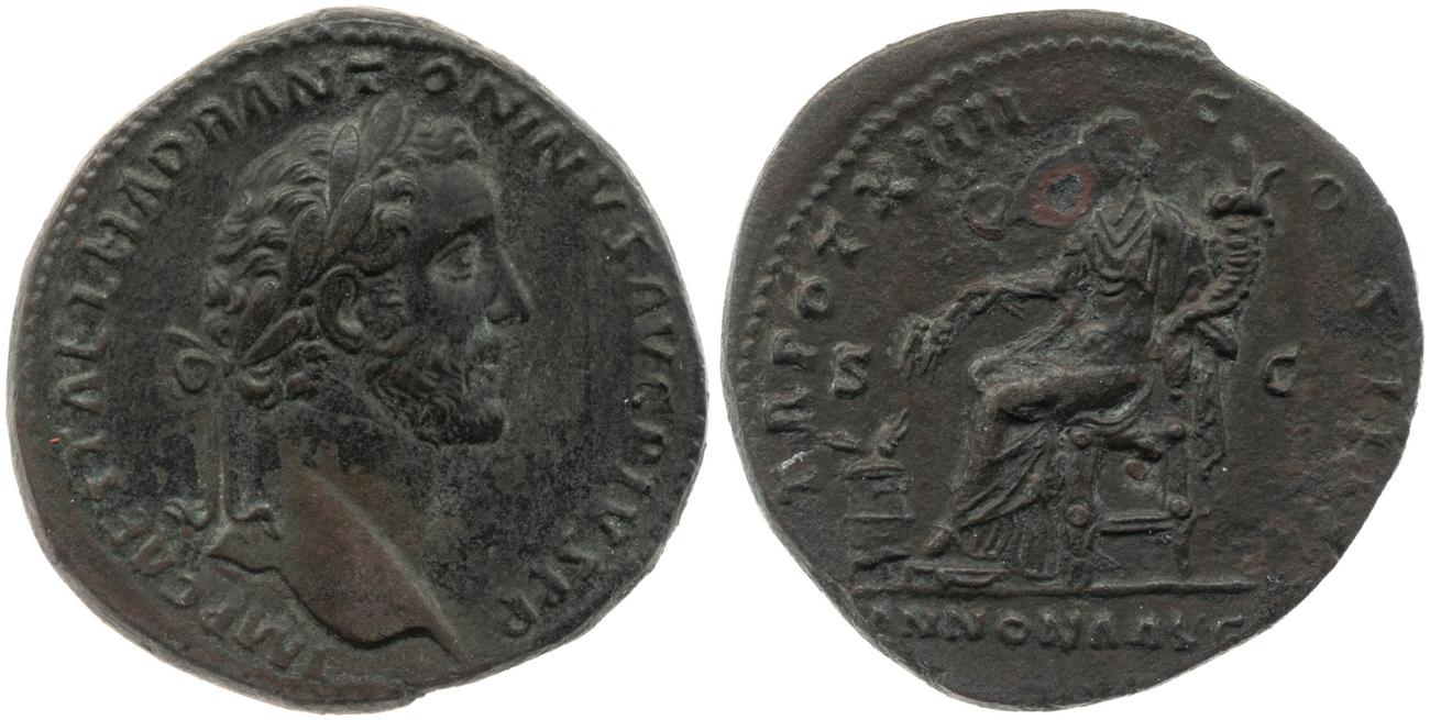 аверс RIC III Antoninus Pius 871A