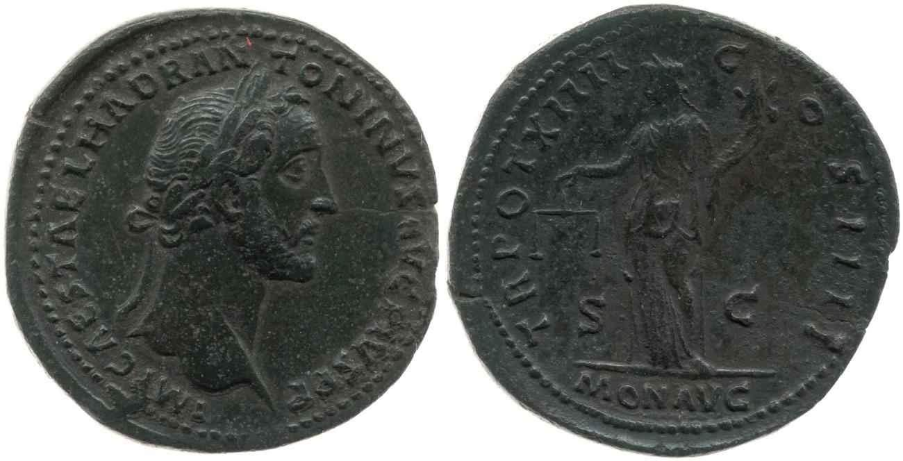 аверс RIC III Antoninus Pius 872