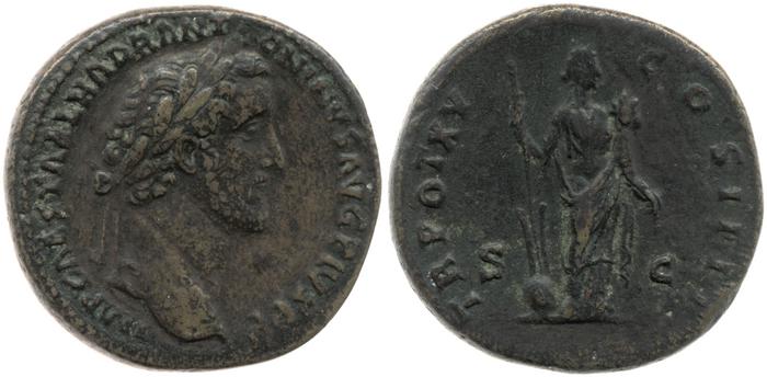 реверс RIC III Antoninus Pius 888