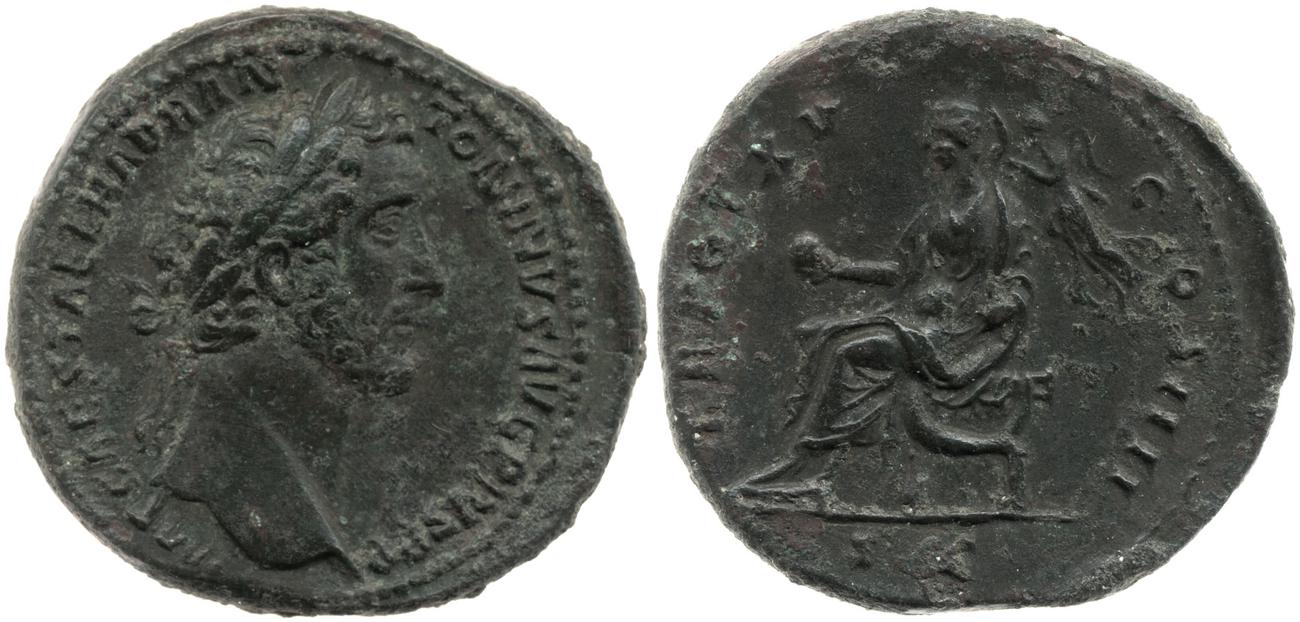 аверс RIC III Antoninus Pius 889