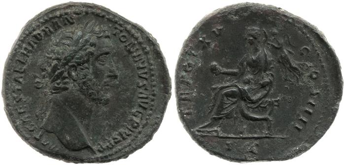 реверс RIC III Antoninus Pius 889