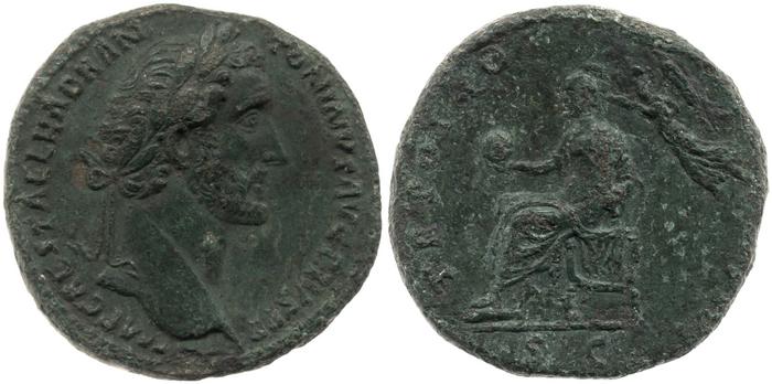 RIC III Antoninus Pius 889, реверс, bm