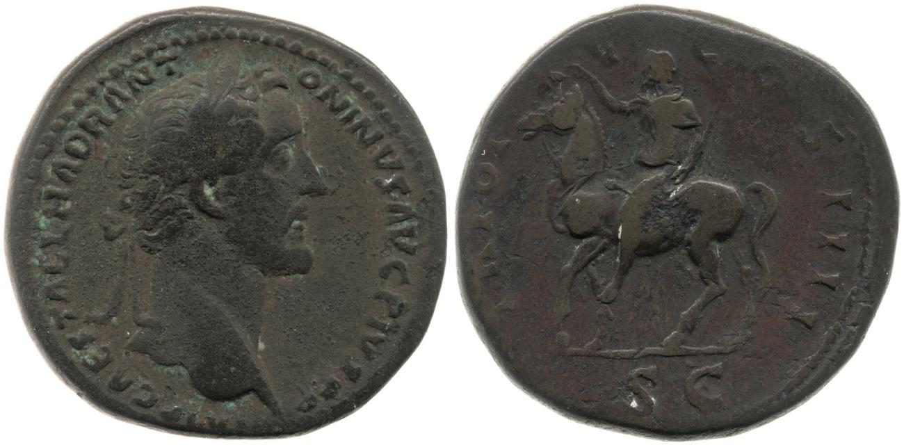 аверс RIC III Antoninus Pius 890A