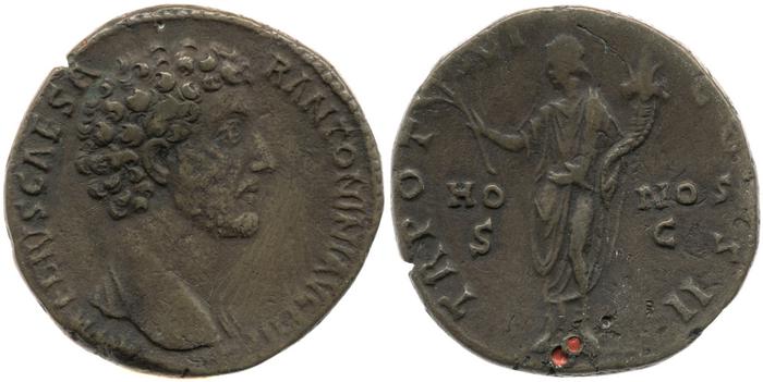 RIC III Antoninus Pius 1303, реверс, Британский музей