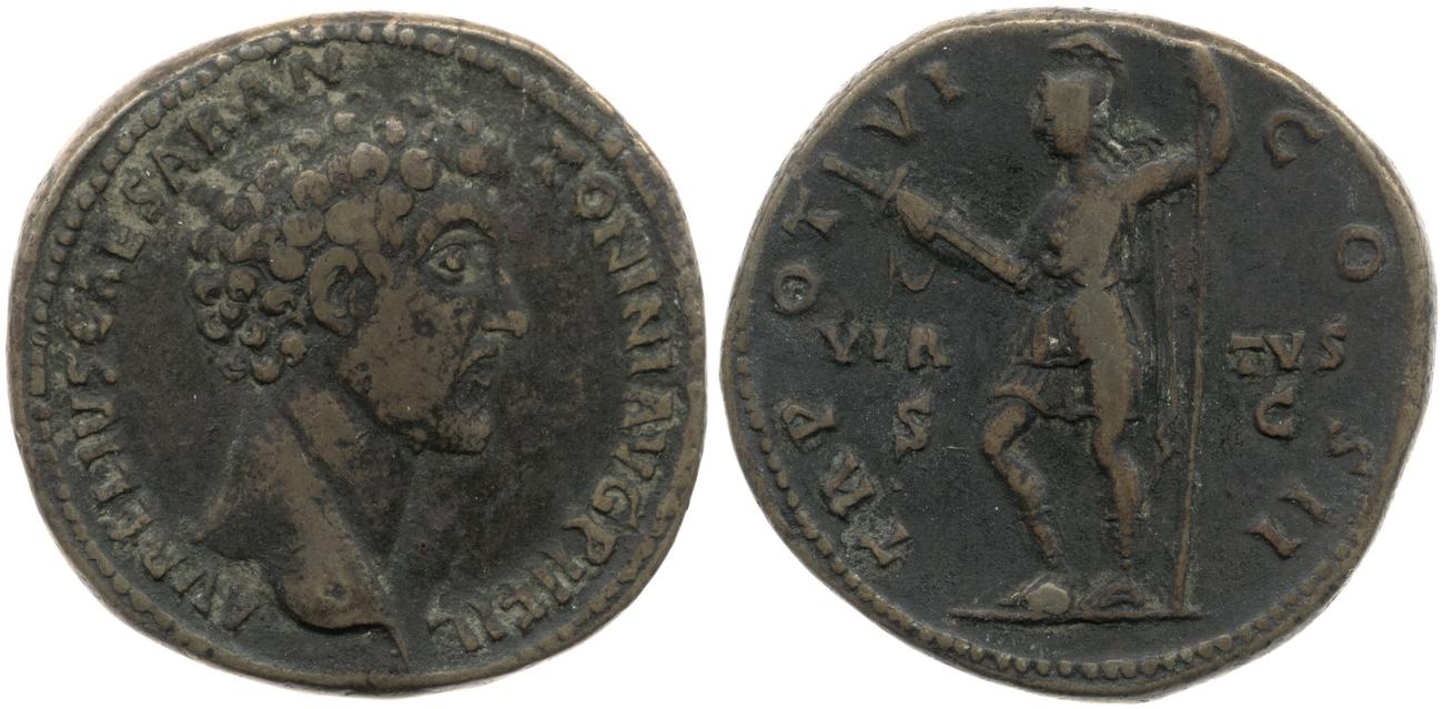 RIC III Antoninus Pius 1304A, аверс, Британский музей