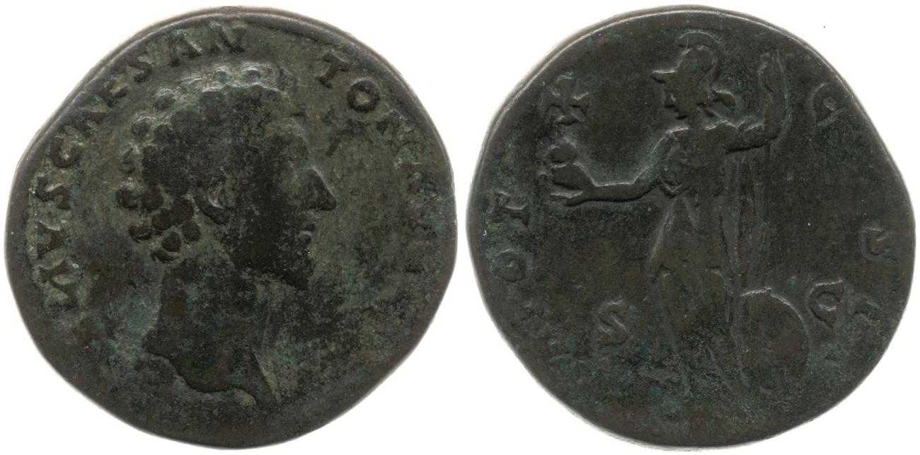RIC III Antoninus Pius 1325A, аверс, bm