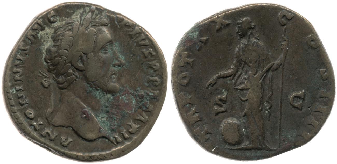 аверс RIC III Antoninus Pius 966