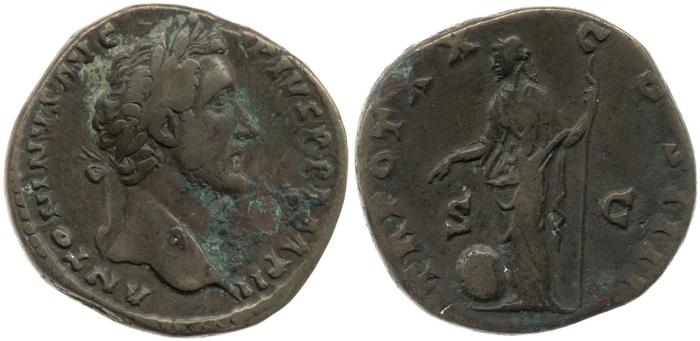 реверс RIC III Antoninus Pius 966