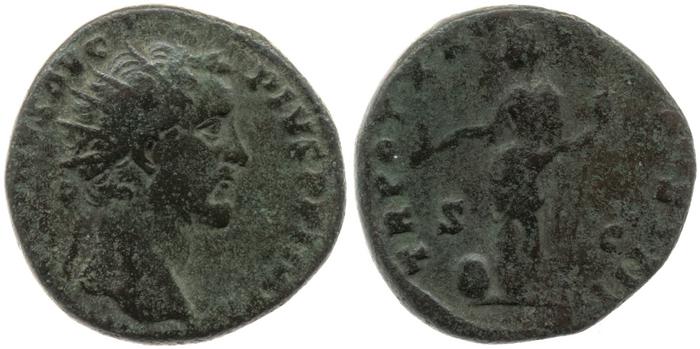 RIC III Antoninus Pius 970, реверс, bm