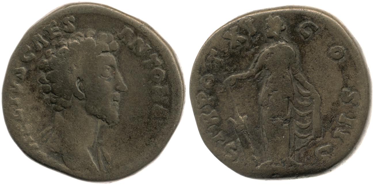 RIC III Antoninus Pius 1338A, аверс, Британский музей