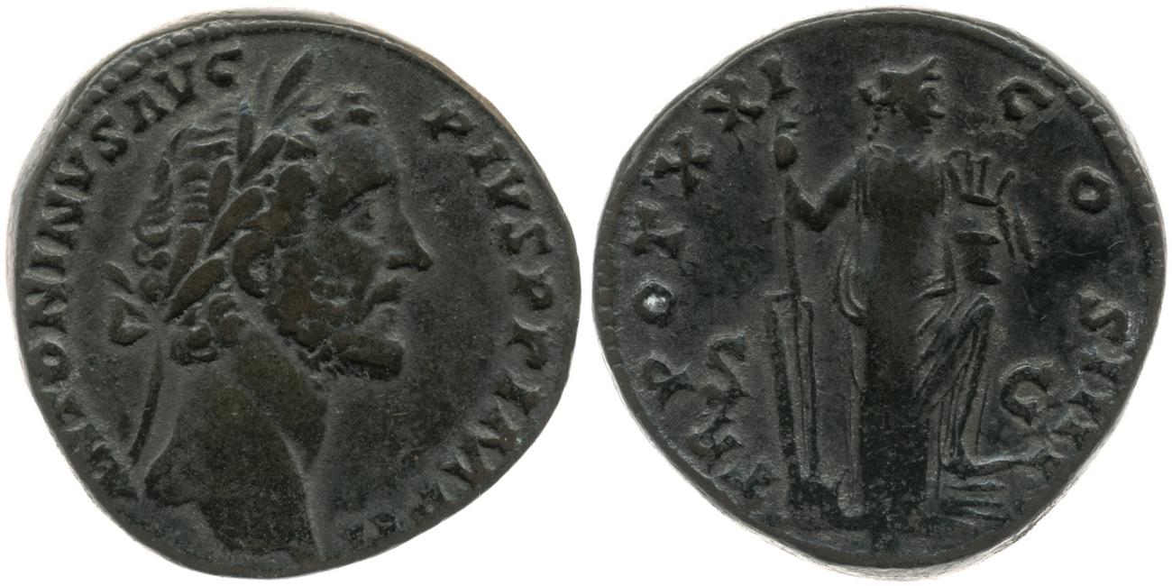 аверс RIC III Antoninus Pius 980