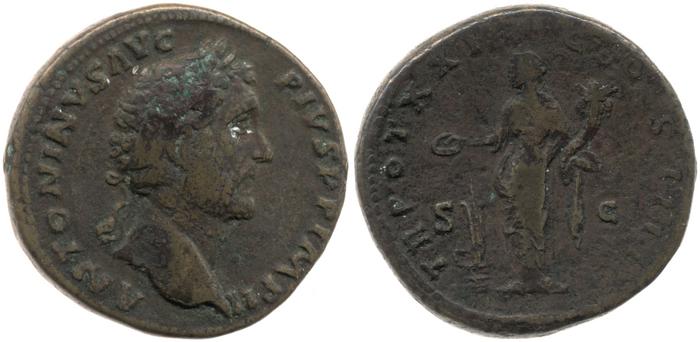 реверс RIC III Antoninus Pius 983