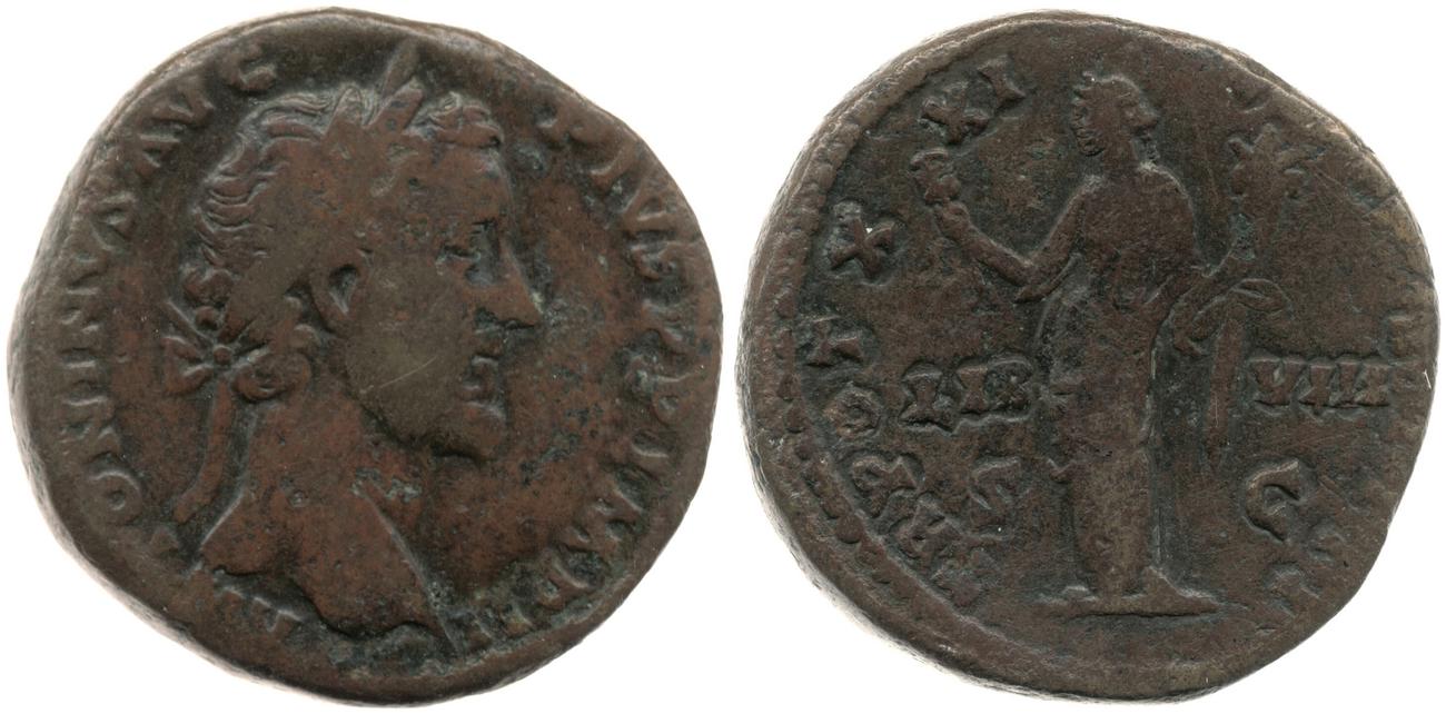аверс RIC III Antoninus Pius 987
