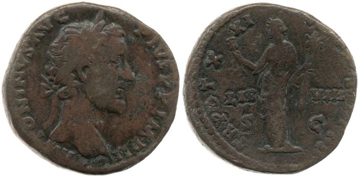 реверс RIC III Antoninus Pius 987