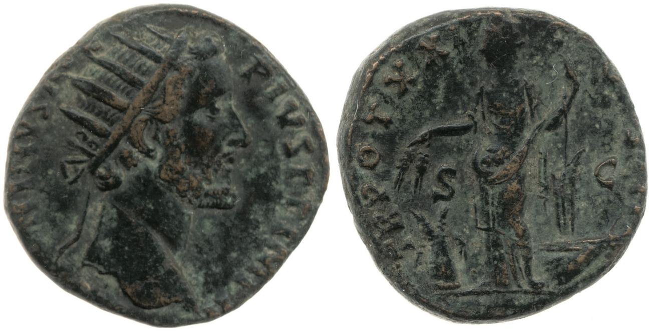 аверс RIC III Antoninus Pius 993