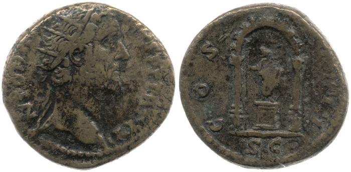 реверс RIC III Antoninus Pius 989