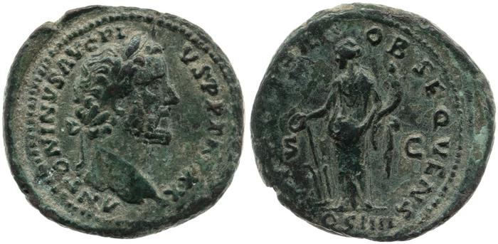 реверс RIC III Antoninus Pius 996
