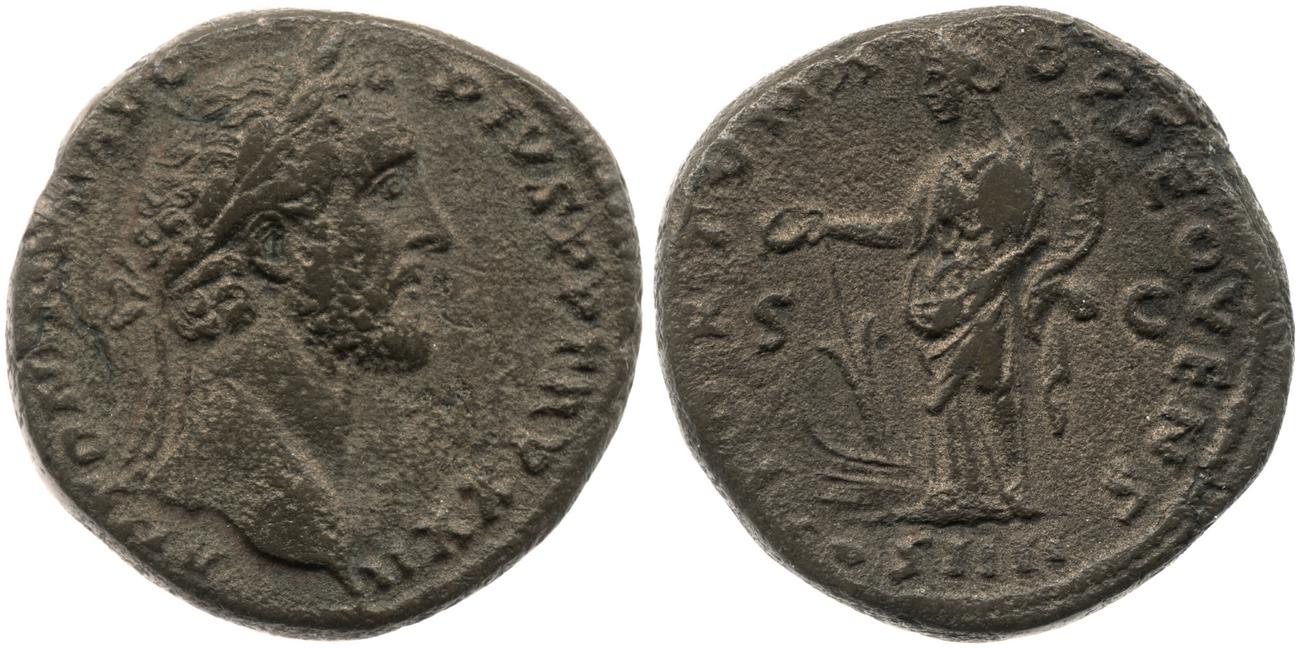 obverse RIC III Antoninus Pius 1001