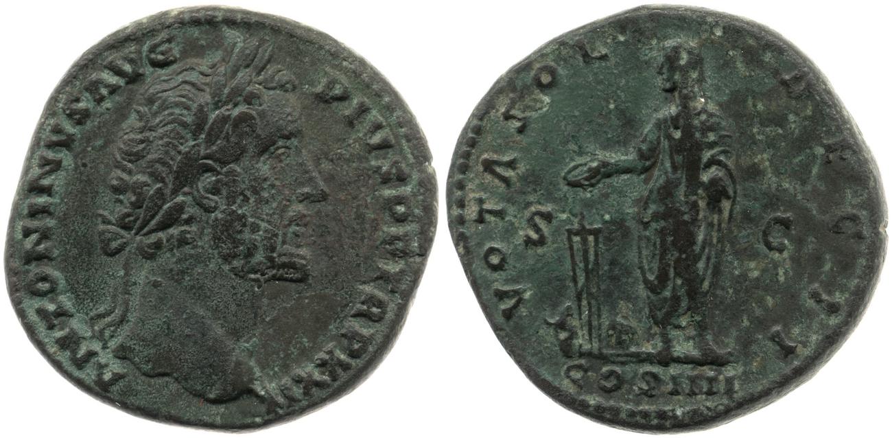 аверс RIC III Antoninus Pius 1008