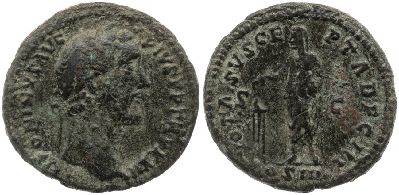 obverse RIC III Antoninus Pius 1028