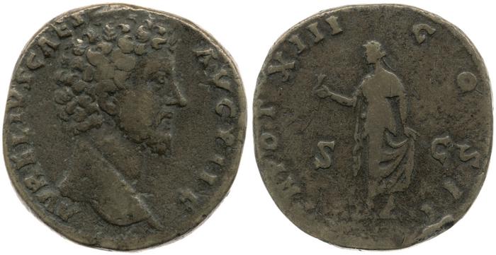 реверс RIC III Antoninus Pius 1348B