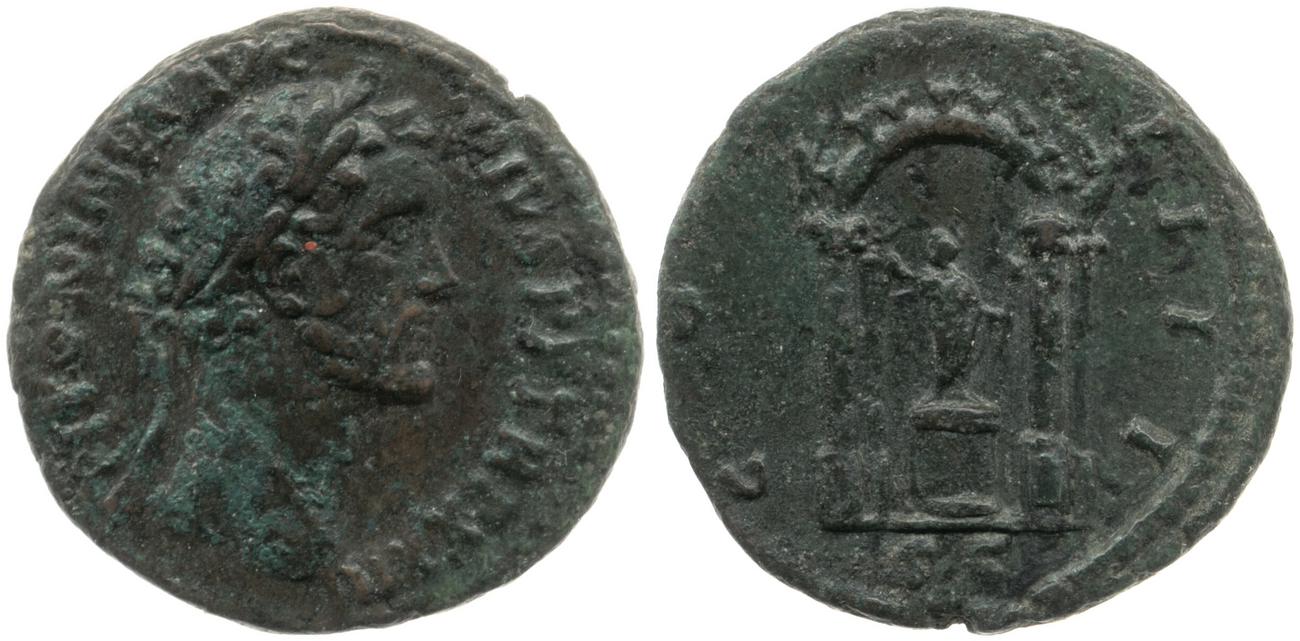 RIC III Antoninus Pius 1039, аверс, bm