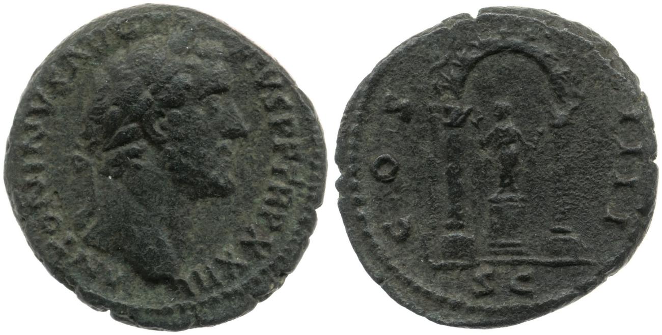 RIC III Antoninus Pius 1039, аверс, bm
