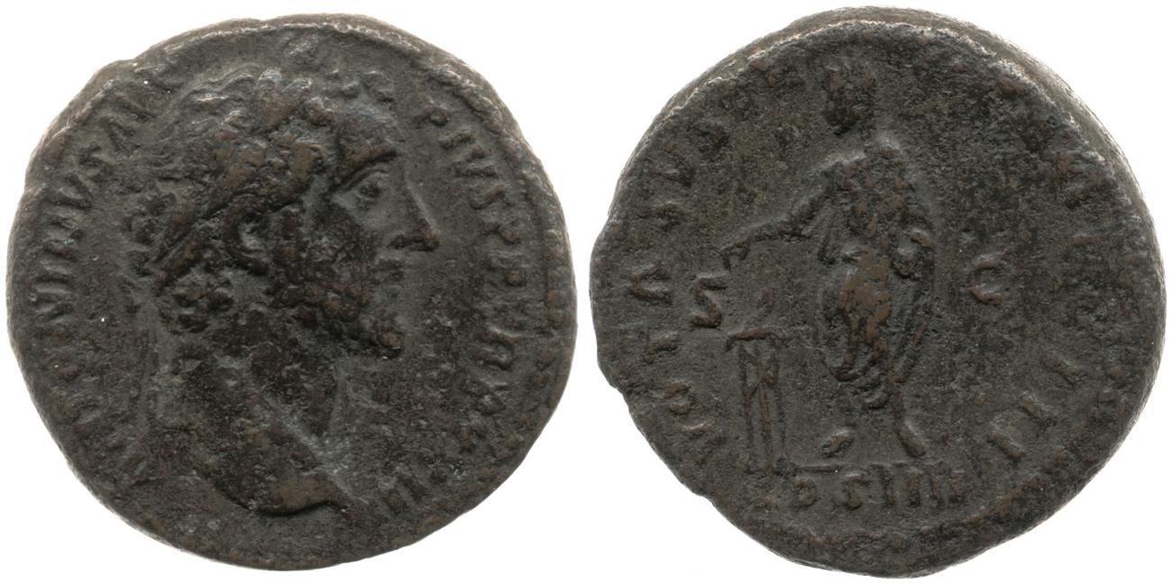 obverse RIC III Antoninus Pius 1042