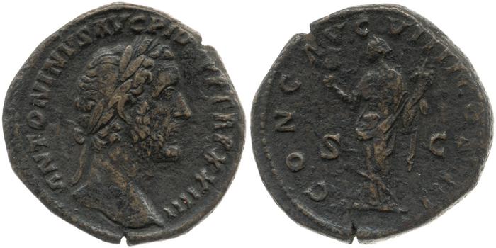 reverse RIC III Antoninus Pius 1043