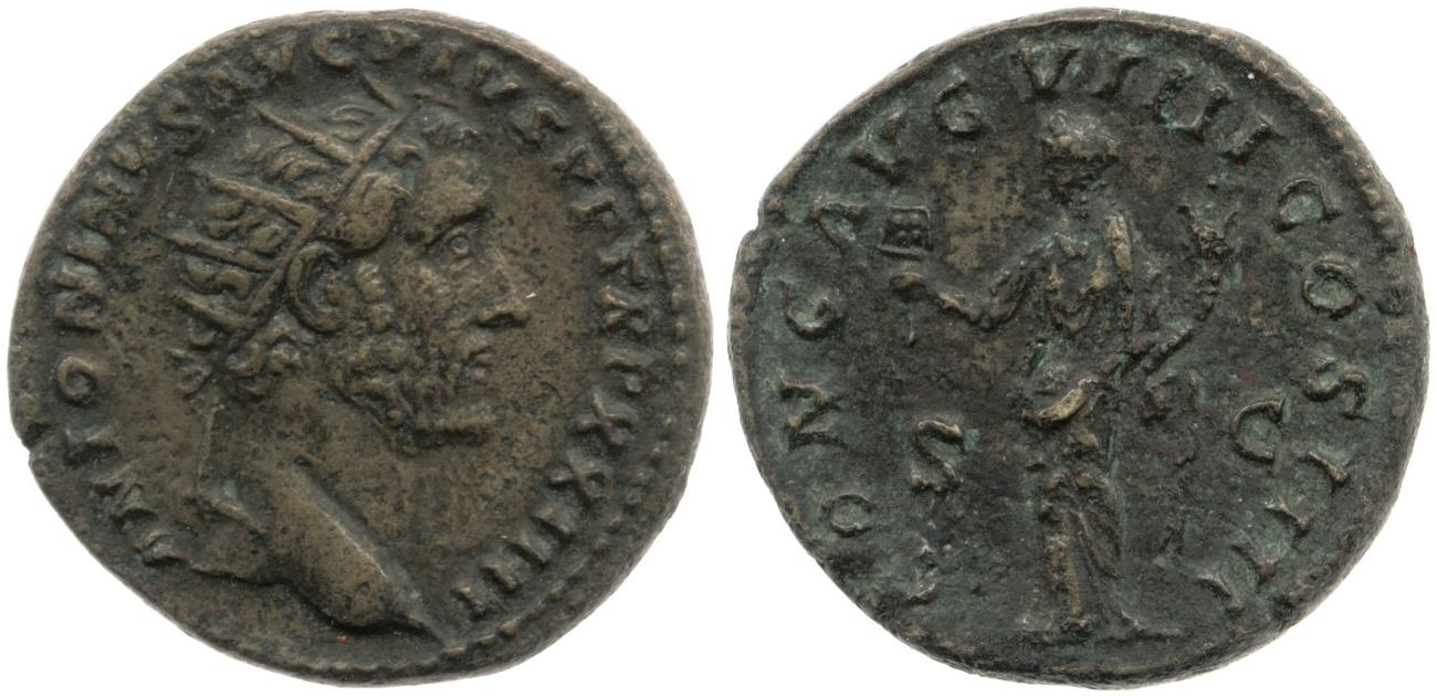 obverse RIC III Antoninus Pius 1047