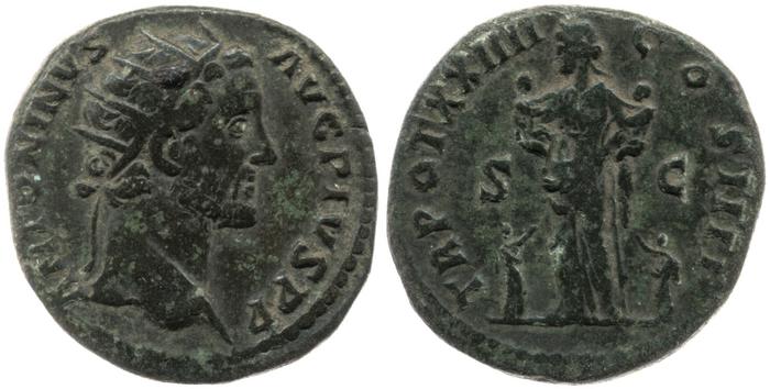 reverse RIC III Antoninus Pius 1049