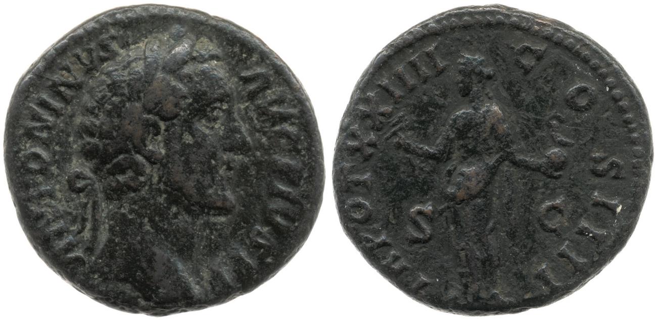 obverse RIC III Antoninus Pius 1051