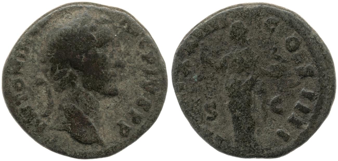 RIC III Antoninus Pius 1051, аверс, bm