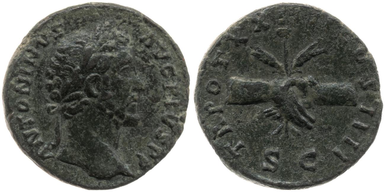 obverse RIC III Antoninus Pius 1055