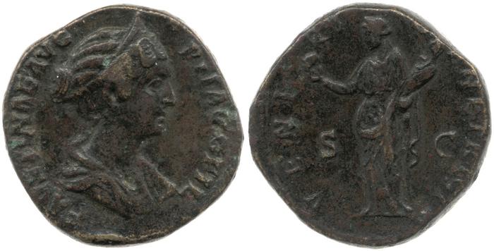 RIC III Antoninus Pius 1386B, реверс, Британский музей