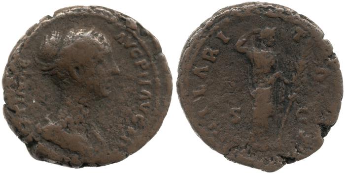 RIC III Antoninus Pius 1396b, реверс, Британский музей