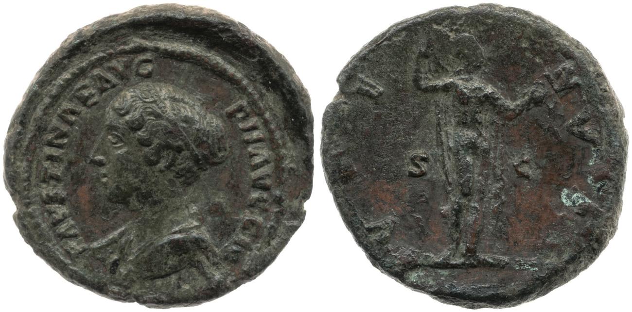аверс RIC III Antoninus Pius 1410b