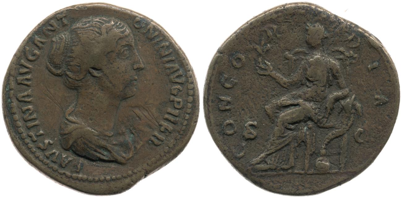 аверс RIC III Antoninus Pius 1374B