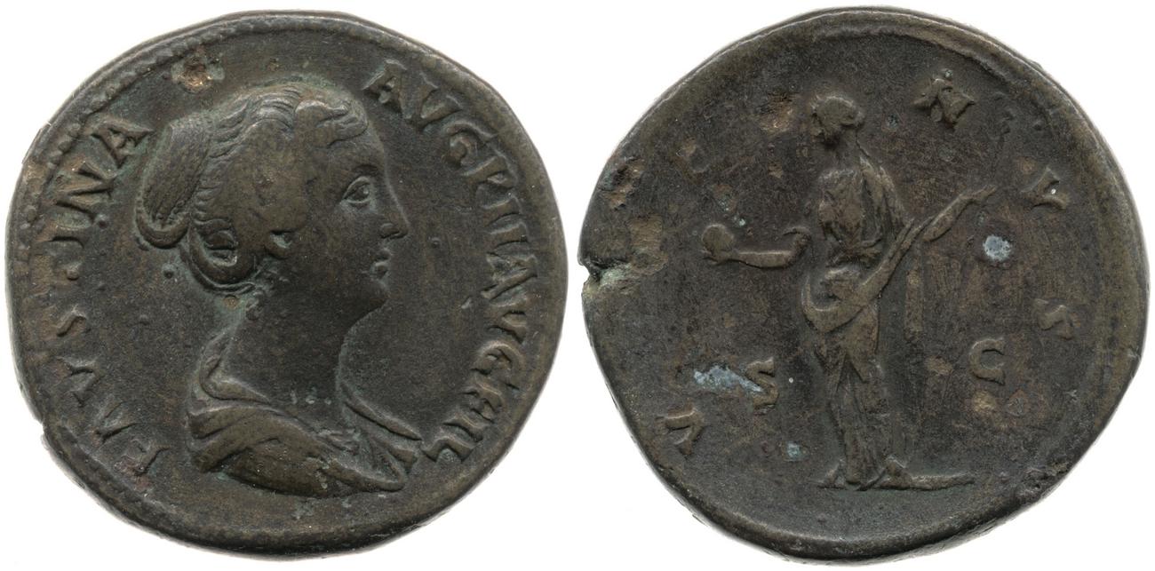 аверс RIC III Antoninus Pius 1387a